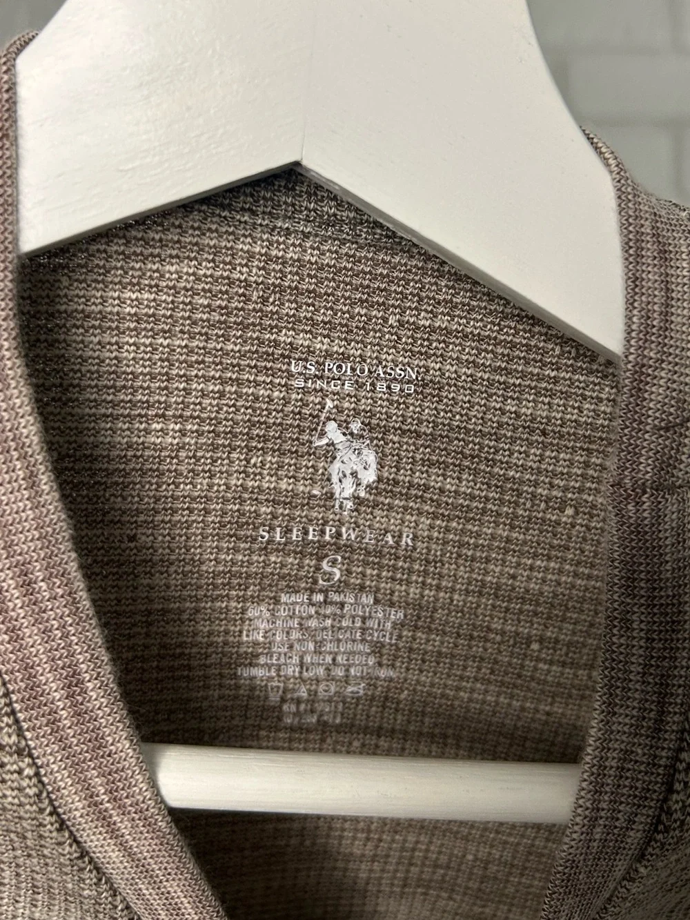 Polo by Ralph Lauren Long-Sleeve Crewneck Tee - Brown Heather